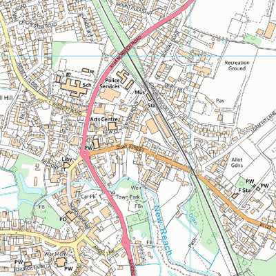Halesworth & Blything Ward 1 (1:10,000) Preview 3