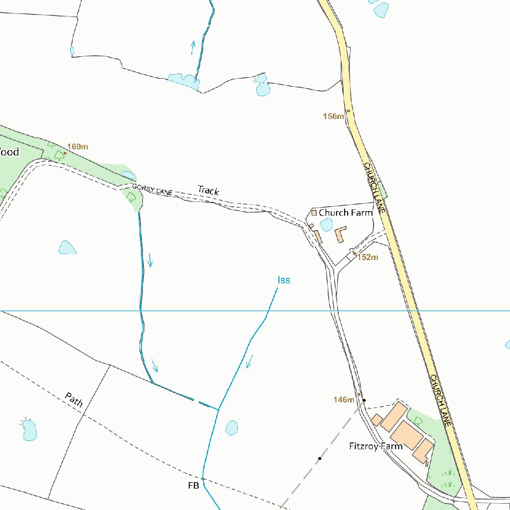 Fillongley Ward 1 (1:10,000) Map by UK Topographic Maps | Avenza Maps