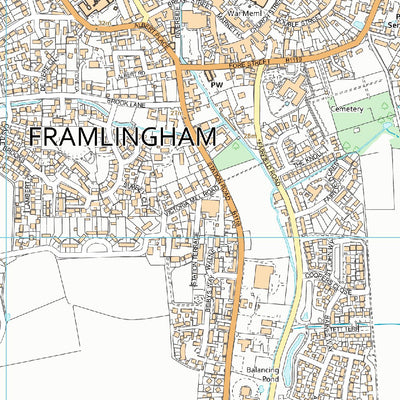 Framlingham Ward 1 (1:10,000) Preview 3