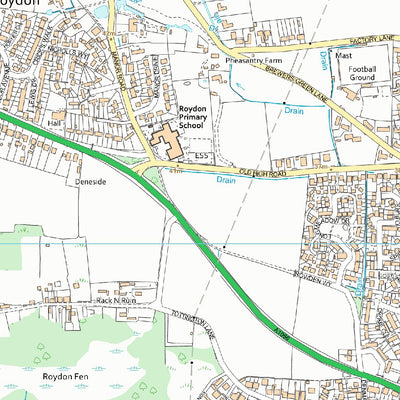 Bressingham & Burston Ward 1 (1:10,000) Preview 2