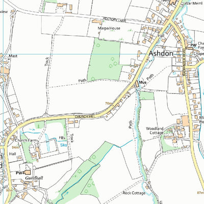 Ashdon Ward 1 (1:10,000) Preview 3