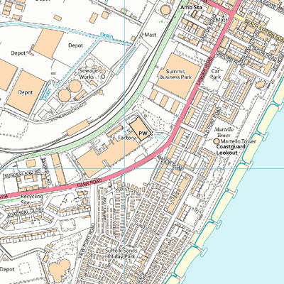 Western Felixstowe Ward 1 (1:10,000) Preview 3