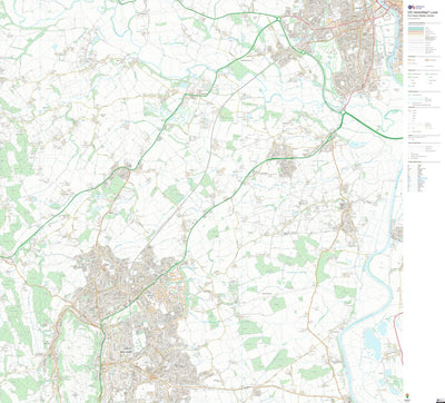 Powick & the Hanleys Ward 1 (1:10,000) Preview 1