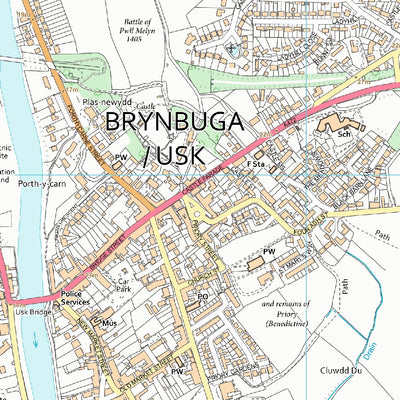 Sir Fynwy - Monmouthshire 1 (1:10,000) Preview 3