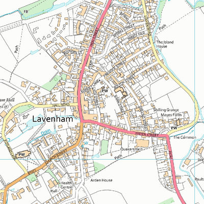 Long Melford Ward 1 (1:10,000) Preview 3