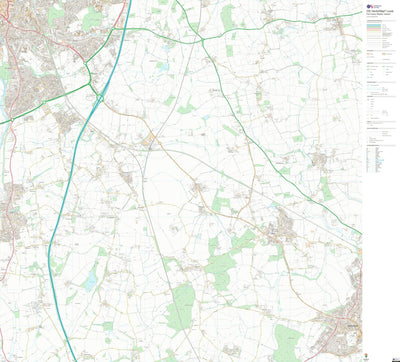 Drakes Broughton, Norton & Whittington Ward 1 (1:10,000) Preview 1