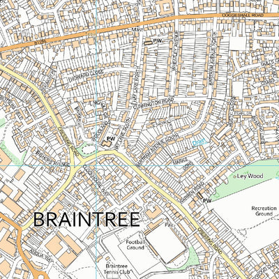 Silver End & Cressing Ward 1 (1:10,000) Preview 3