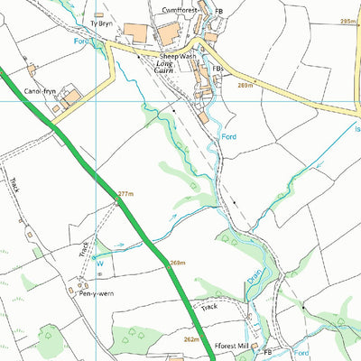 Powys - Powys 49 (1:10,000) Preview 3