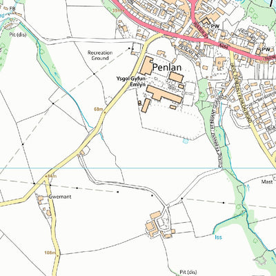 Sir Gaerfyrddin - Carmarthenshire 14 (1:10,000) Preview 2