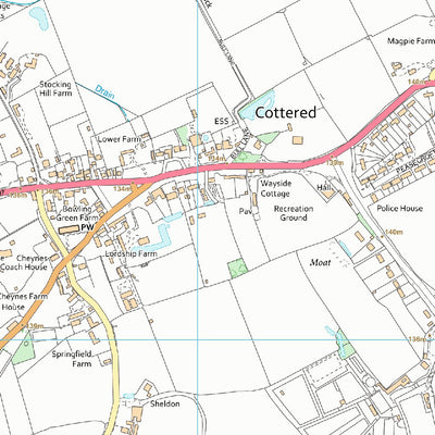 Weston and Sandon Ward 1 (1:10,000) Preview 3