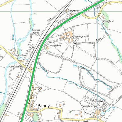 Sir Fynwy - Monmouthshire 5 (1:10,000) Preview 3
