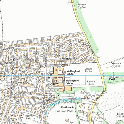 Cholsey Ward 1 (1:10,000) Preview 2