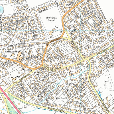 Cholsey Ward 1 (1:10,000) Preview 3