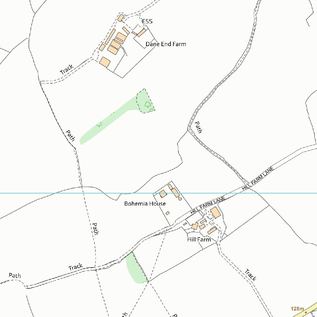 Redbourn Os Map Redbourn Ward 1 (1:10,000) Map by UK Topographic Maps | Avenza Maps