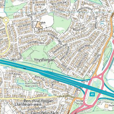 Abertawe - Swansea 4 (1:10,000) Preview 3