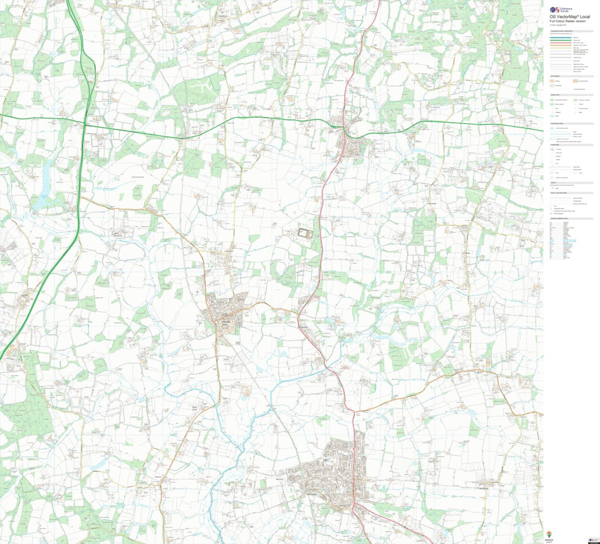 Cowfold, Shermanbury & West Grinstead Ward 1 (1:10,000) Map by UK ...