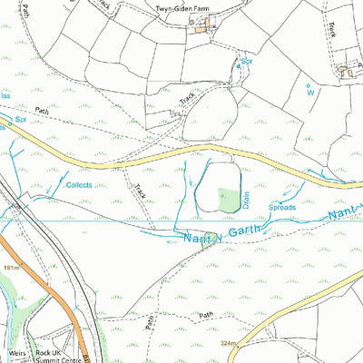 Merthyr Tudful - Merthyr Tydfil 1 (1:10,000) Preview 2
