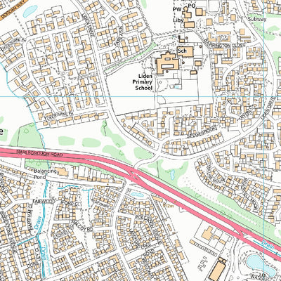Chiseldon and Lawn Ward 1 (1:10,000) Preview 3