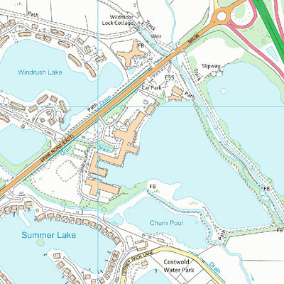 The Ampneys & Hampton Ward 1 (1:10,000) Preview 3