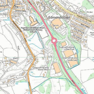 Rhondda Cynon Taf - Rhondda Cynon Taf 3 (1:10,000) Preview 2