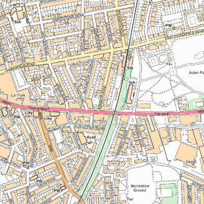 North Acton Ward 1 (1:10,000) Preview 2
