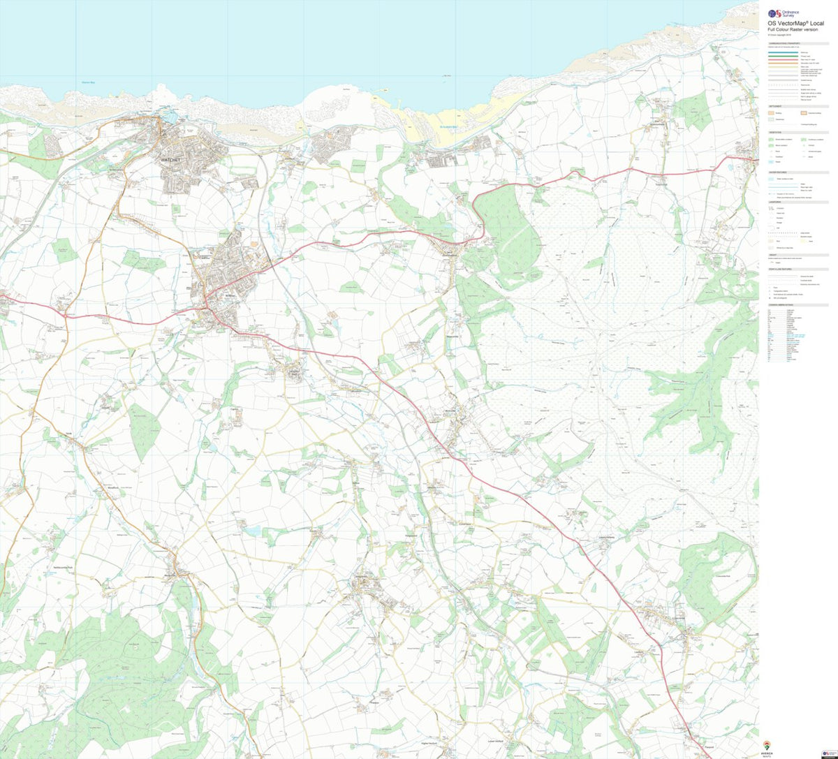 Somerset 6 (1:10,000) Map by UK Topographic Maps | Avenza Maps