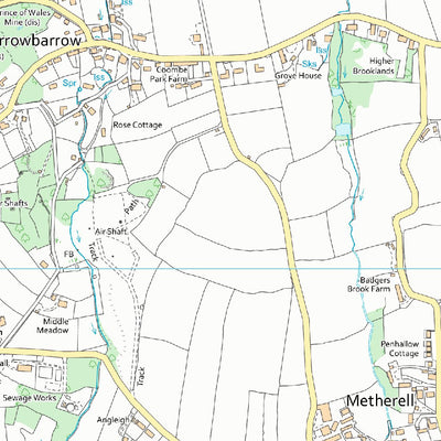 Bere Ferrers Ward 1 (1:10,000) Preview 2