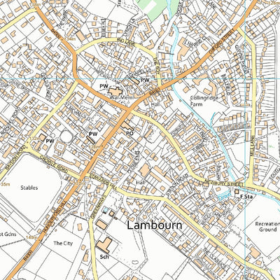 Lambourn Ward 1 (1:10,000) Preview 3
