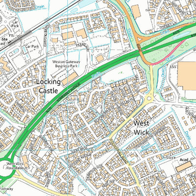 Banwell & Winscombe Ward 1 (1:10,000) Preview 3