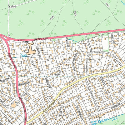Windlesham & Chobham Ward 1 (1:10,000) Preview 2