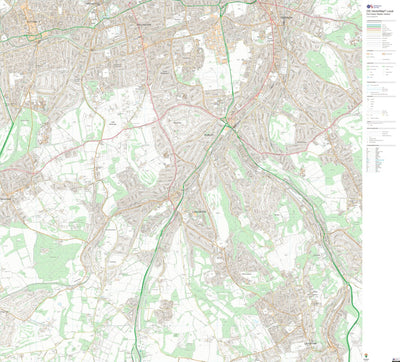 Chipstead, Kingswood & Woodmansterne Ward 1 (1:10,000) Preview 1