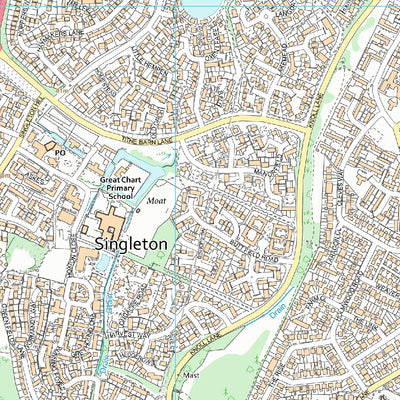 Weald South Ward 1 (1:10,000) Preview 3