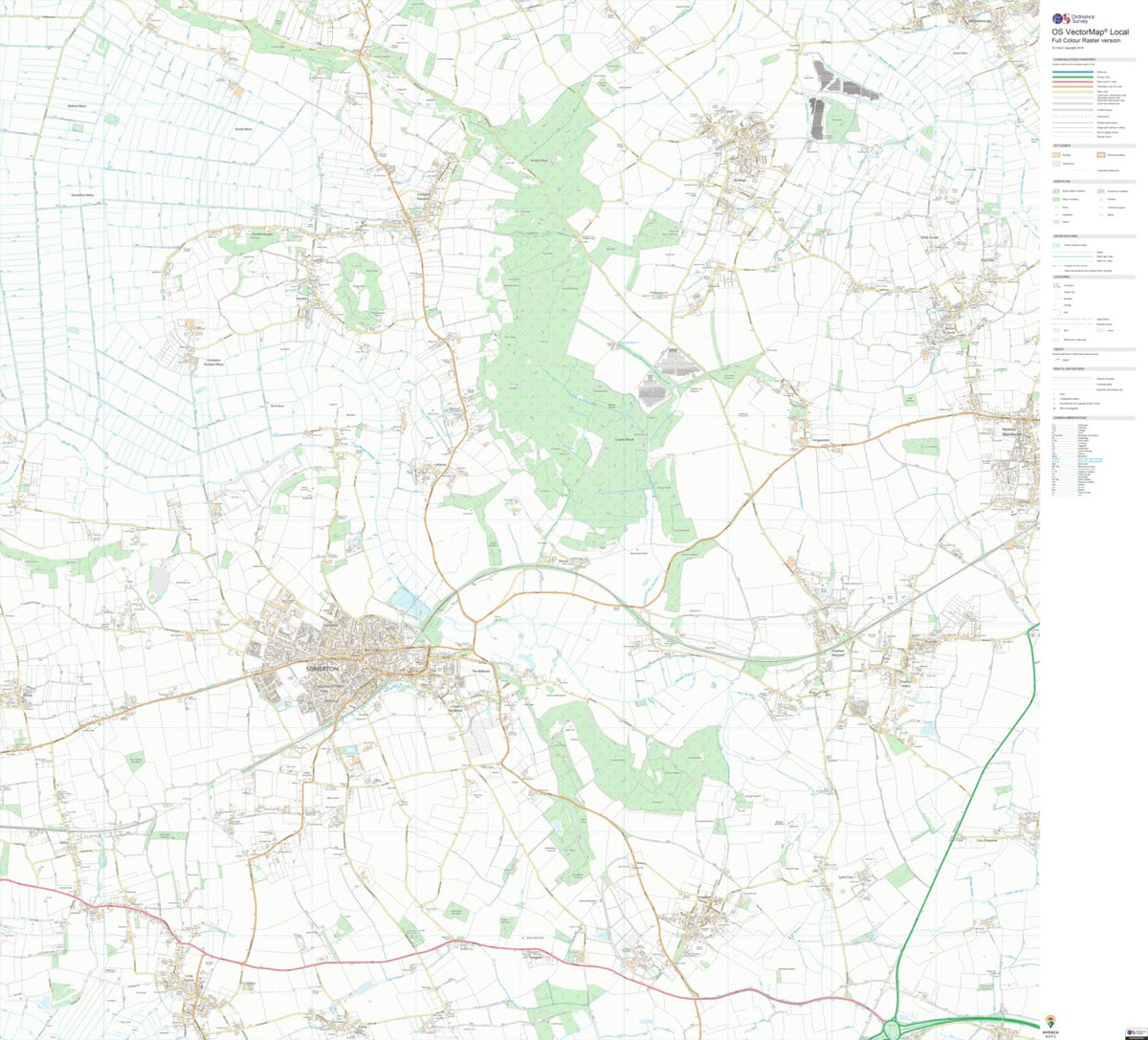 Somerset 11 (1:10,000) Map by UK Topographic Maps | Avenza Maps
