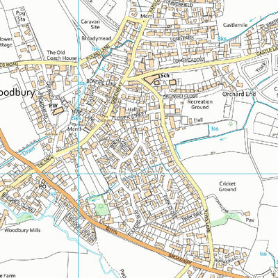 Woodbury & Lympstone Ward 1 (1:10,000) Preview 3