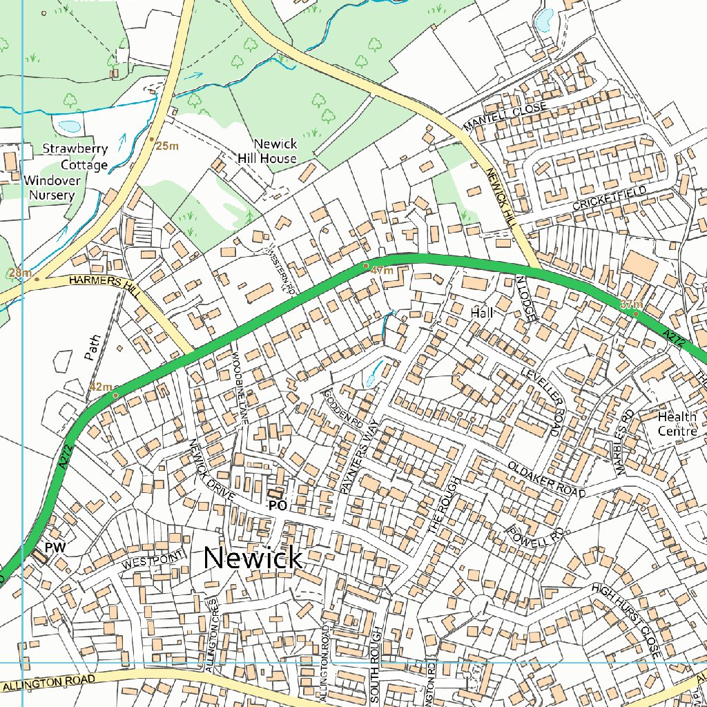 Chailey, Barcombe & Hamsey Ward 1 (1:10,000) Map by UK Topographic Maps ...