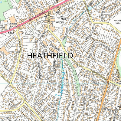 Horam & Punnetts Town Ward 1 (1:10,000) Preview 3