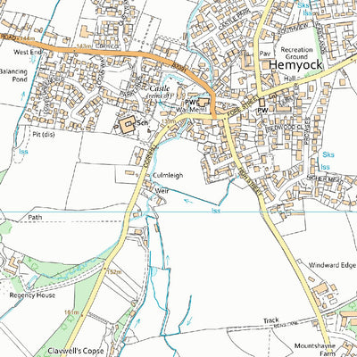Upper Culm Ward 1 (1:10,000) Preview 3