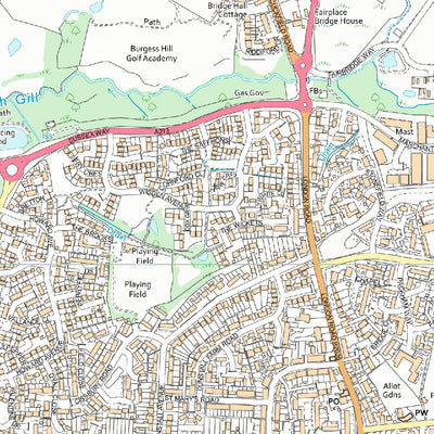 Cuckfield, Bolney & Ansty Ward 1 (1:10,000) Preview 2