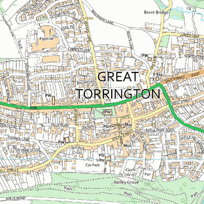 Great Torrington Ward 1 (1:10,000) Preview 3