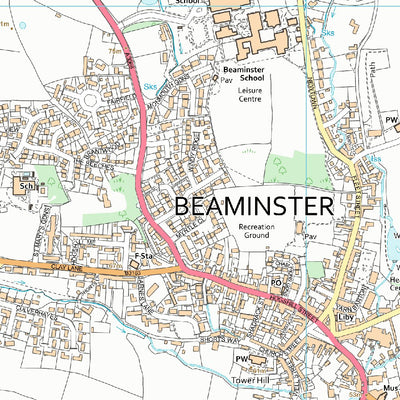 Beaminster Ward 1 (1:10,000) Preview 3