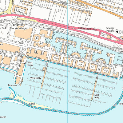 Whitehawk & Marina Ward 1 (1:10,000) Preview 3
