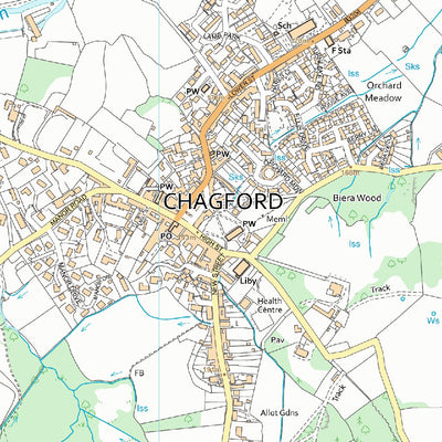 Drewsteignton Ward 1 (1:10,000) Preview 3