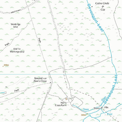 Burrator Ward 1 (1:10,000) Preview 2