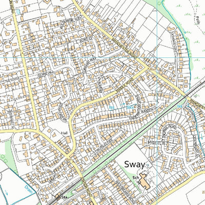 Brockenhurst & Denny Lodge Ward 1 (1:10,000) Preview 3