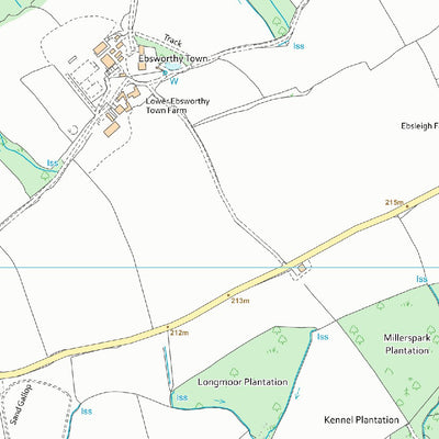 Bridestowe Ward 1 (1:10,000) Preview 2