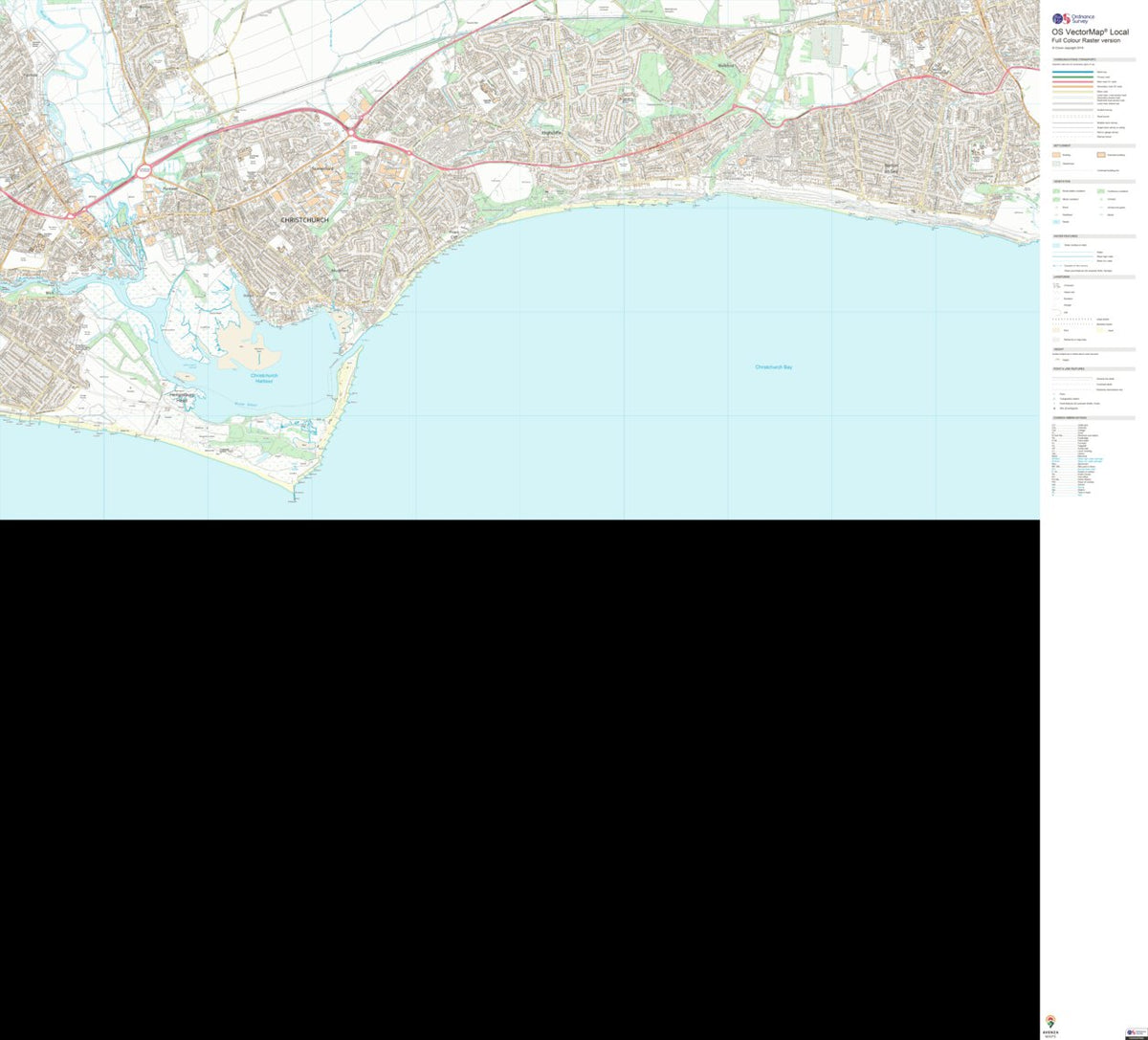 Mudeford, Stanpit & West Highcliffe Ward 1 (1:10,000) Map by UK ...