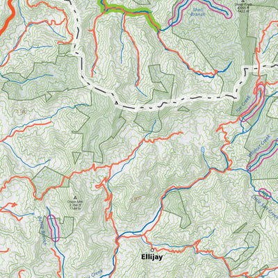 Western North Carolina Fly Fishing Map Preview 3
