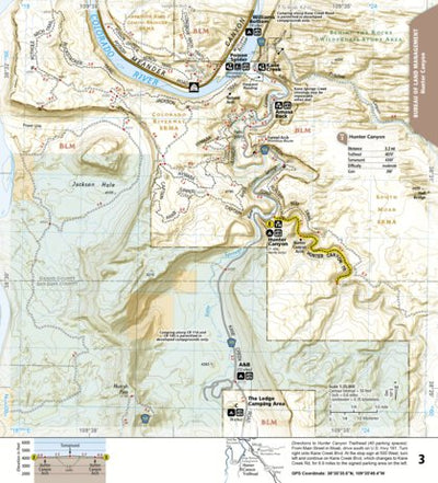 1718 Moab Day Hikes Map 03 Preview 1
