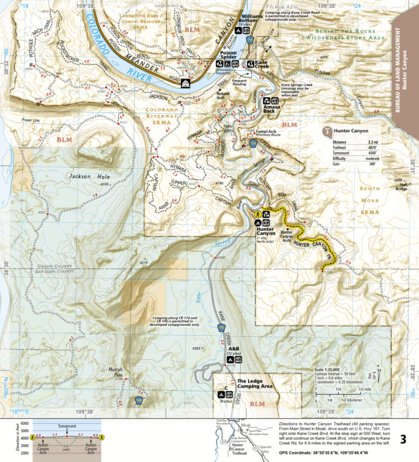 1718 Moab Day Hikes Map 03 Preview 1