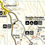 1718 Moab Day Hikes Map 11 Preview 2